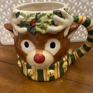 Susan Winget Tis The Season Rudolph the Red Nosed Reindeer Coffee Mug 20 Oz